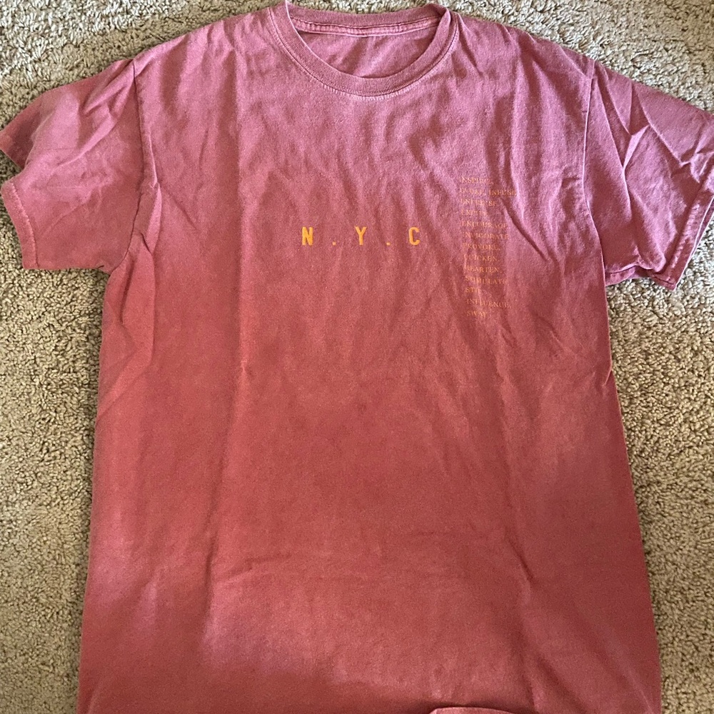 Urban NYC Pink Graphic Tee
